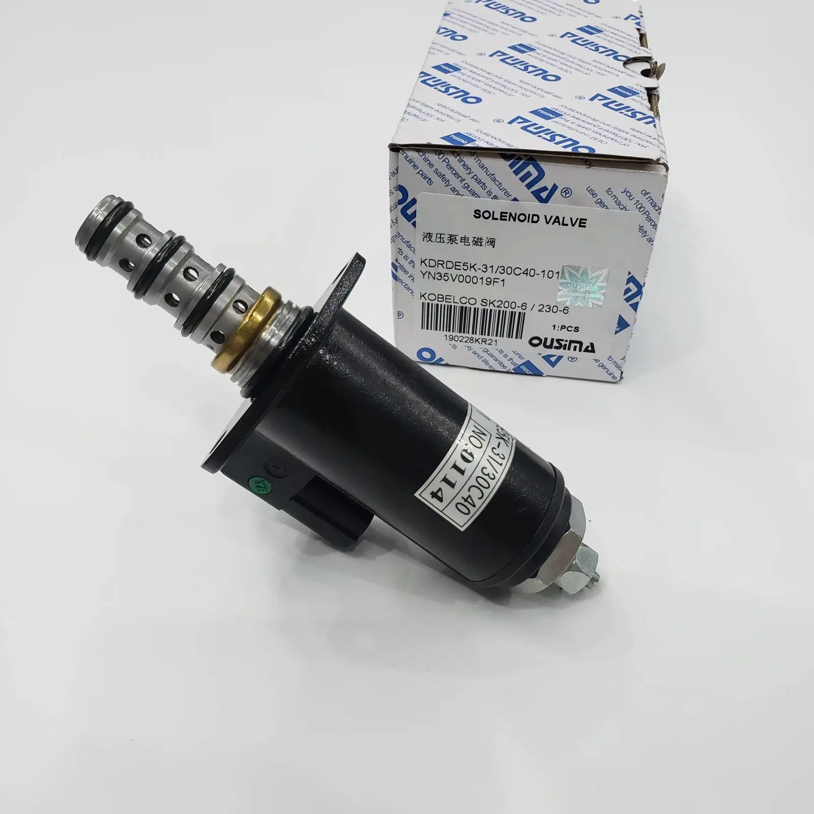 

Excavator Part SK200-6 SK250-6 Solenoid Valve KDREDE5K-31/30C40-101 YN35V00019F1