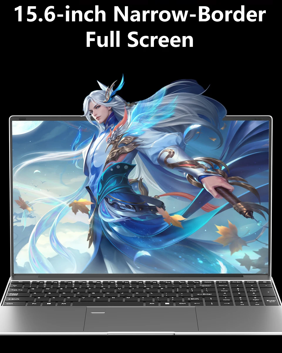 كمبيوتر محمول جديد 15.6 بوصة Intel Core I9-9900 32GB 2TB Windows 11 كمبيوتر ألعاب الكمبيوتر مكتب دراسة دفتر رفيع للغاية 1920*1080 HD