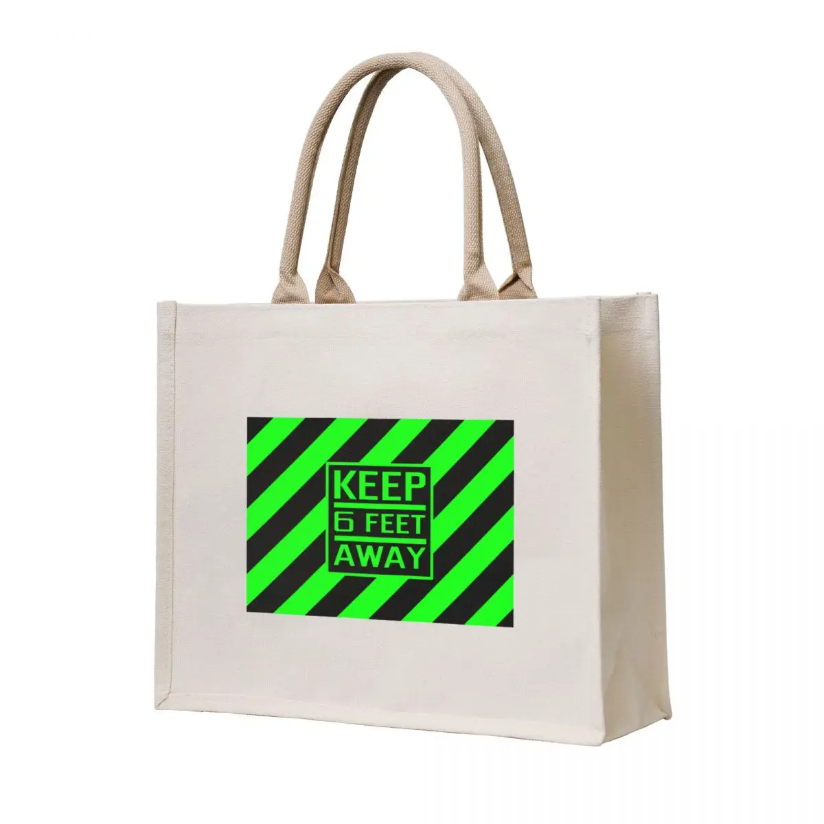

KEEP 6 FEET AWAY - Face Mask Tote Bag female bag bag luxury women Lady