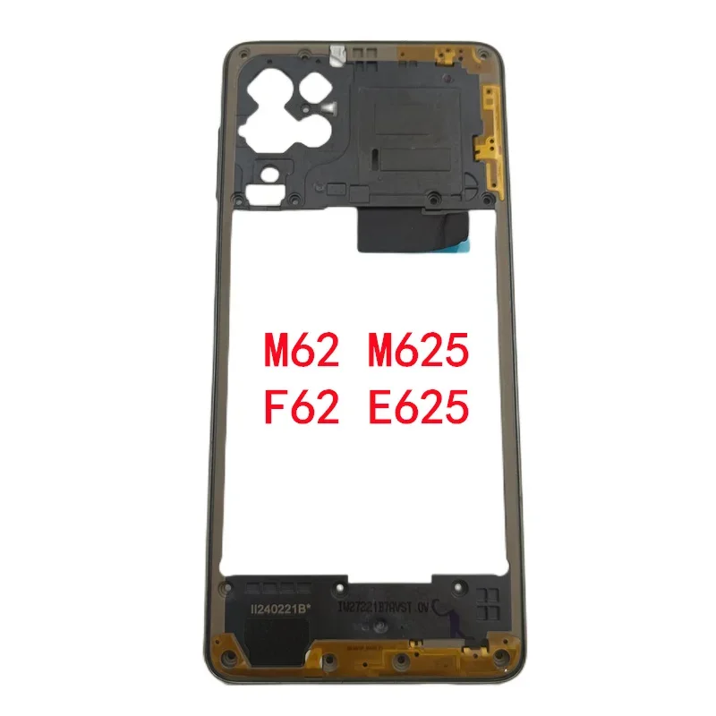 Middle Frame For Samsung Galaxy M52 5G M526B M62 M625 F62 E625 Door Housing Bezel Repair Parts