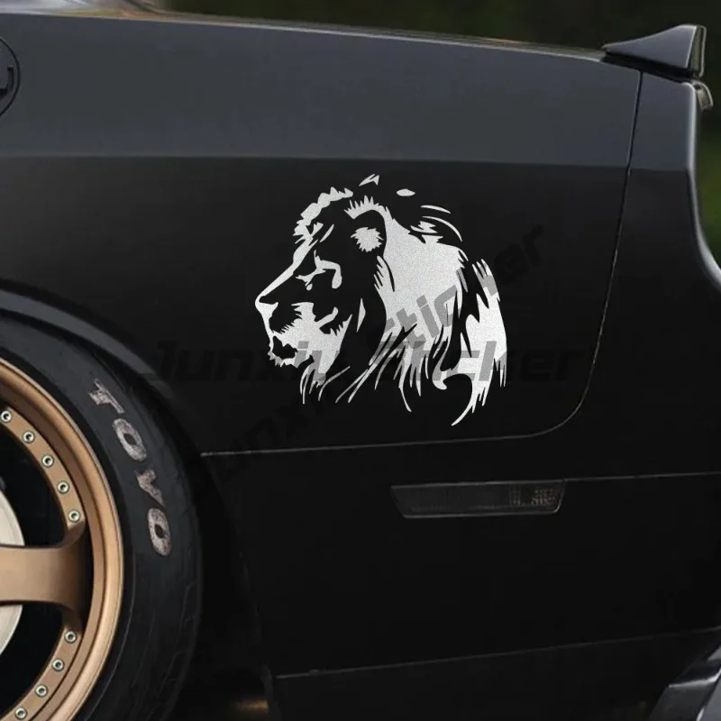 

Lion Head Car Stickers Auto Vinyl Decals for Auto Body Windows Motorcycle Car Accessories