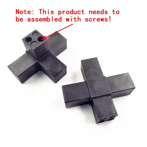 25X25 Right Angle Bend Connector Steel Pipe Plastic Shelf Tight Fixing Parts Corner L T Type Guardrail Balcony Cabinet 10Pcs - Image 6