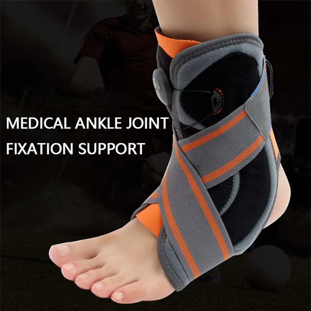 Bandage Ankle Support Ankle Brace Protector Foot Strap Elastic Belt Fitness Sports Gym Badminton Accessory Pressurized