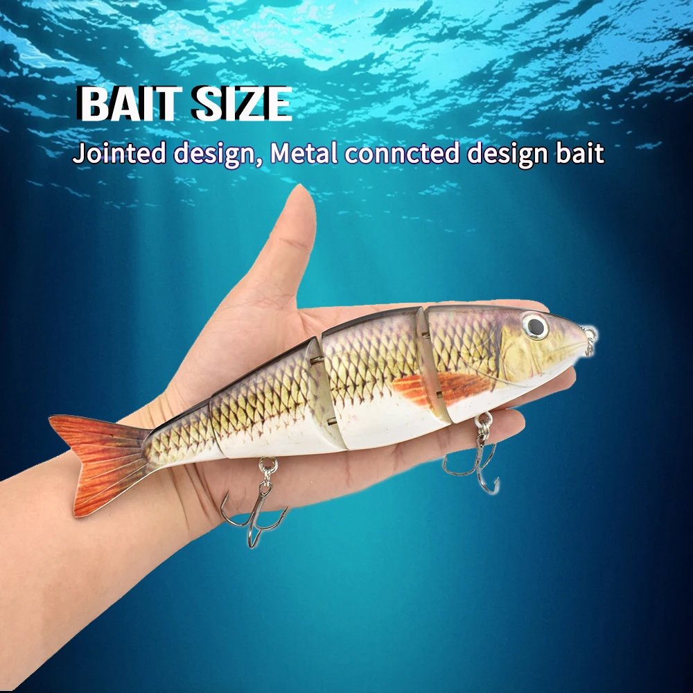 210m 86g 2022 New Coming Sinking Glide Bait Fishing Lures Jointed Swim Bait Rattle Balls Inside Wobblers