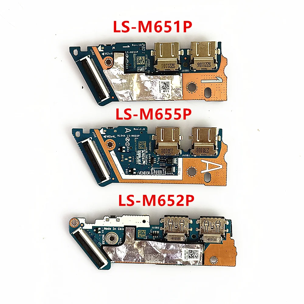 New Original For Lenovo Ideapad Slim 5 14IAH8 14IRL8 USB board Power Botton Switch board LS-M651P/652P/655P