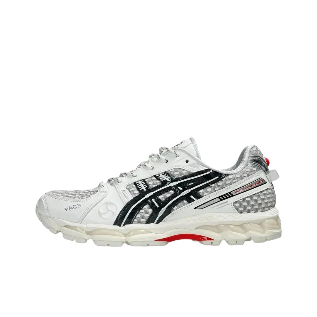 ASICS x PACE GEL Kayano 12.1 Low top Casual City Commuting Running Shoes Unisex Cream White 1203B001-100