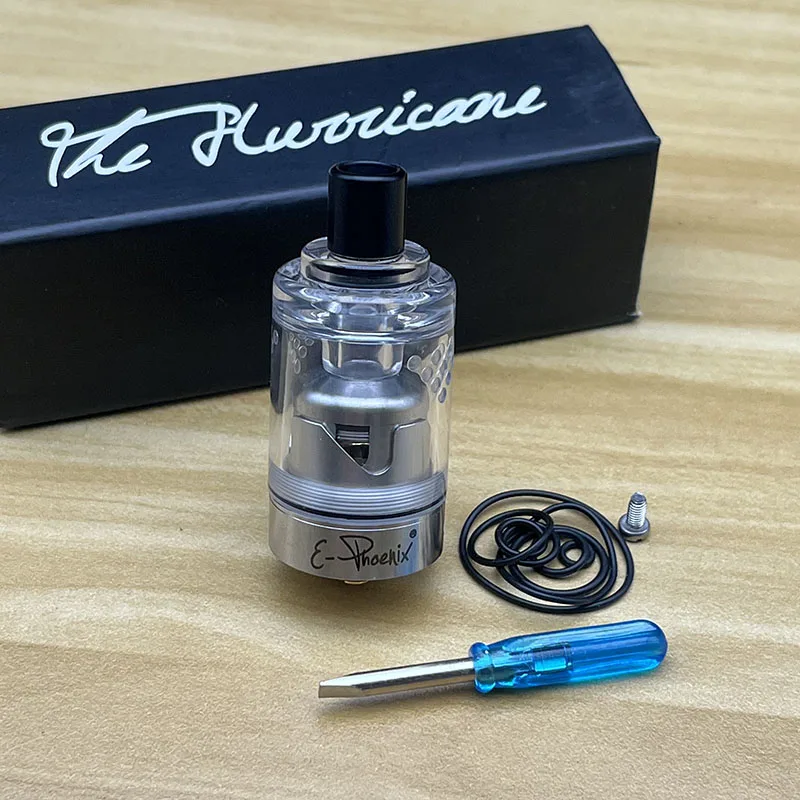 YFTK إعصار جونيور RTA خزان قابل لإعادة البناء رذاذ Vape rta لفائف واحدة 316ss 2 مللي 22 مللي متر rta vs sxk dvarw mtl fl rta