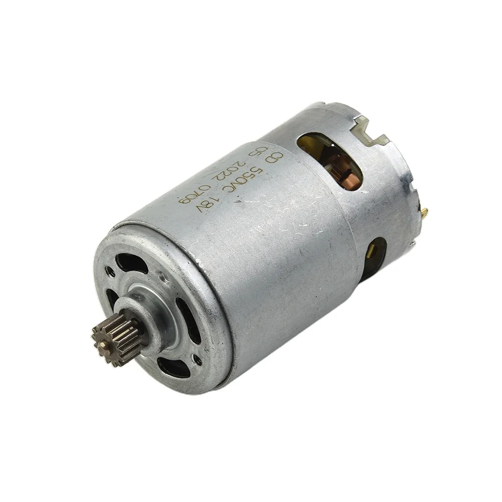 RS550 Motor 13 Teeth Replacement For Cordless Drill GSB/GSR120-LI 18V Power Tool Spare Parts Motor Length 76mm