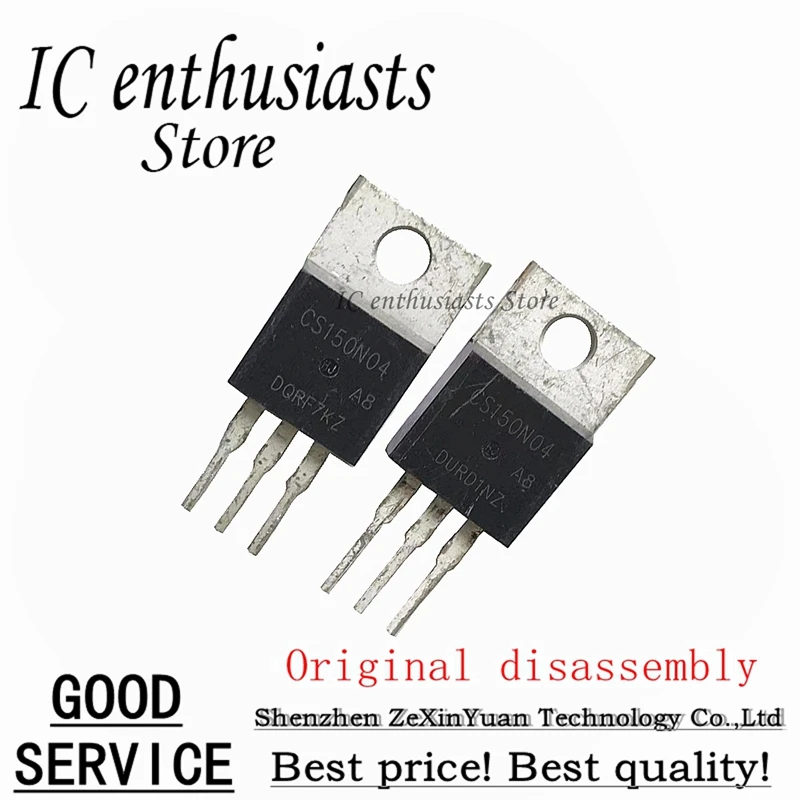 

10PCS CS150N04 150A 40V TO-220 Original disassembly