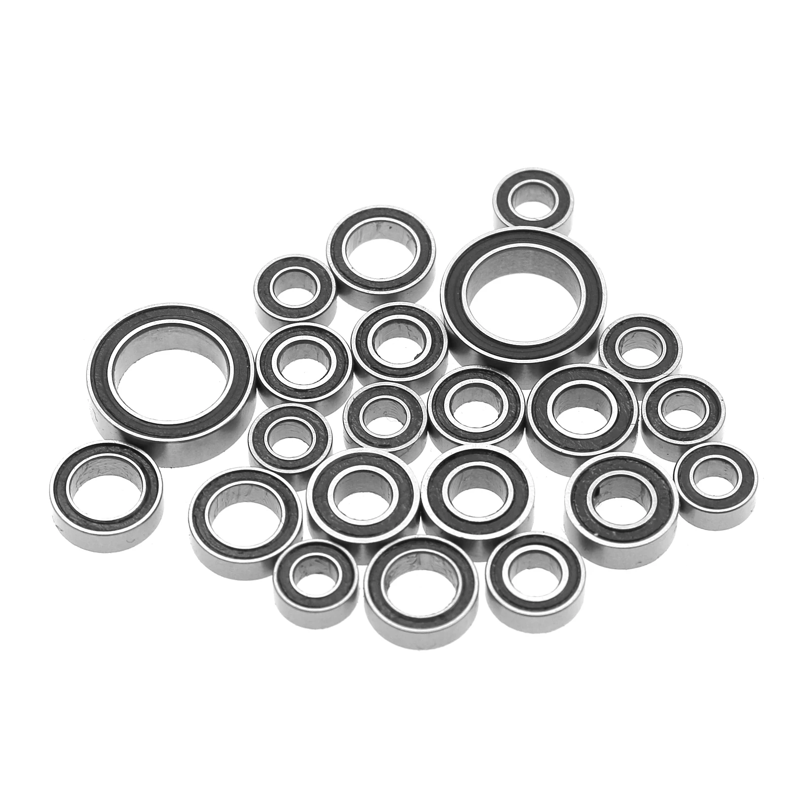 22pcs Steel Sealed Bearing Kit # 9745 for Traxxas TRX4M TRX4-M 1/18 RC Crawler Car Upgrade Parts Accessories