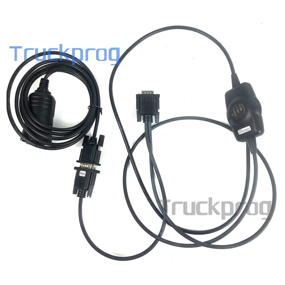 Diagnostic Tool to ECU/PRO/CANfox interface+DB9 to 9-pin Deutsch cable KADIAS for Liebherr engines Diagnostic Kit with LiDIA