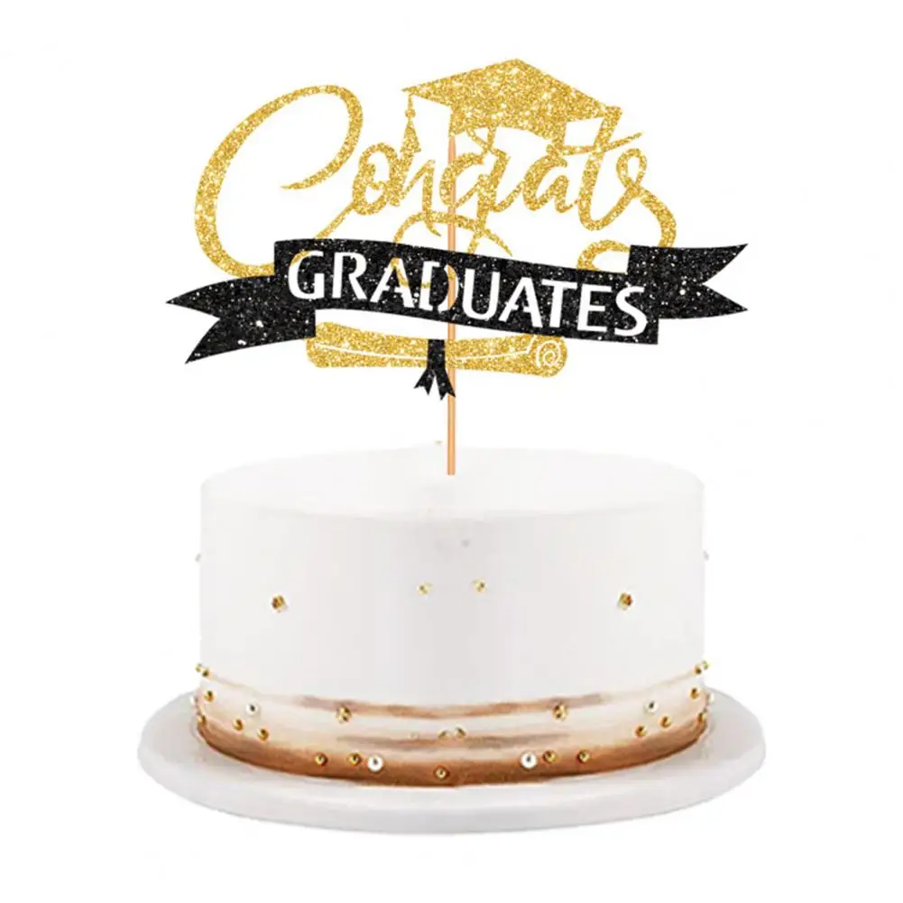 Graduation Cake Accessories 2024 Graduation Cake Topper Set for High School/college/senior Grad Party Decor for Graduation