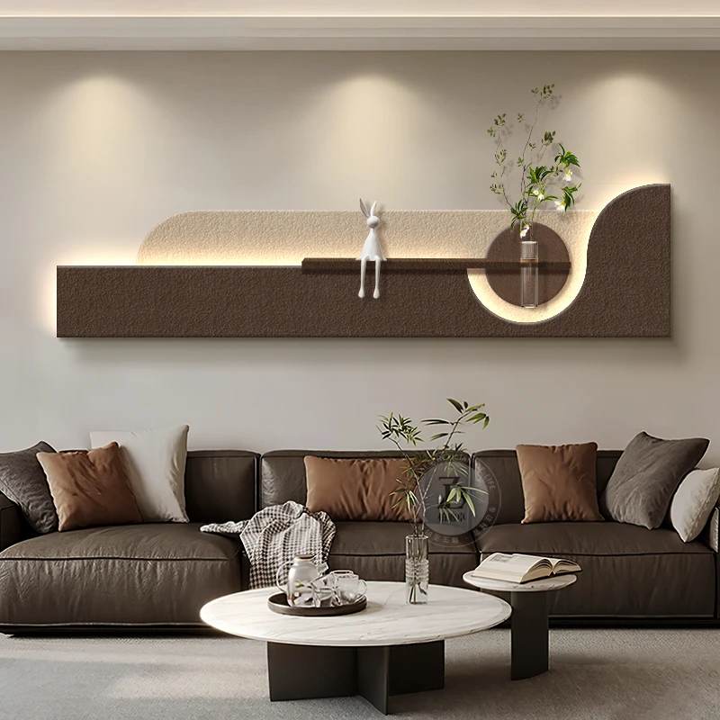 xx-Modern Green Sandstone Painting LED Light For Corridor Living Room Kitchen Table Bedroom Home