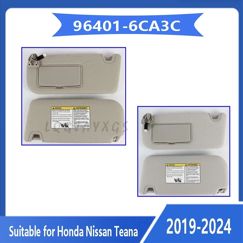 LQ For Honda Nissan Teana 96401-6CA3C gray beige visor 96400-6CA3C cosmetic mirror 2019 2020 2021 2022 2023-2024 auto parts