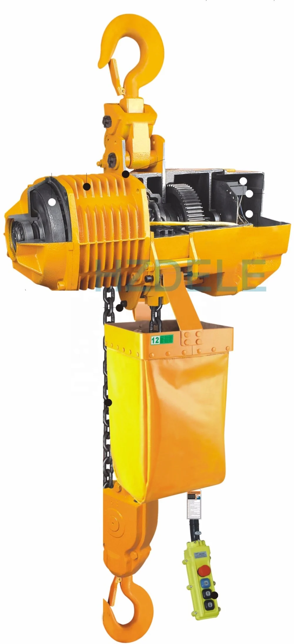 5 Ton Engine Lifting Equipment Fixed Electric Hoist Motor Lifting Hoist Professional Industrial Grade Power Hoist for Sale