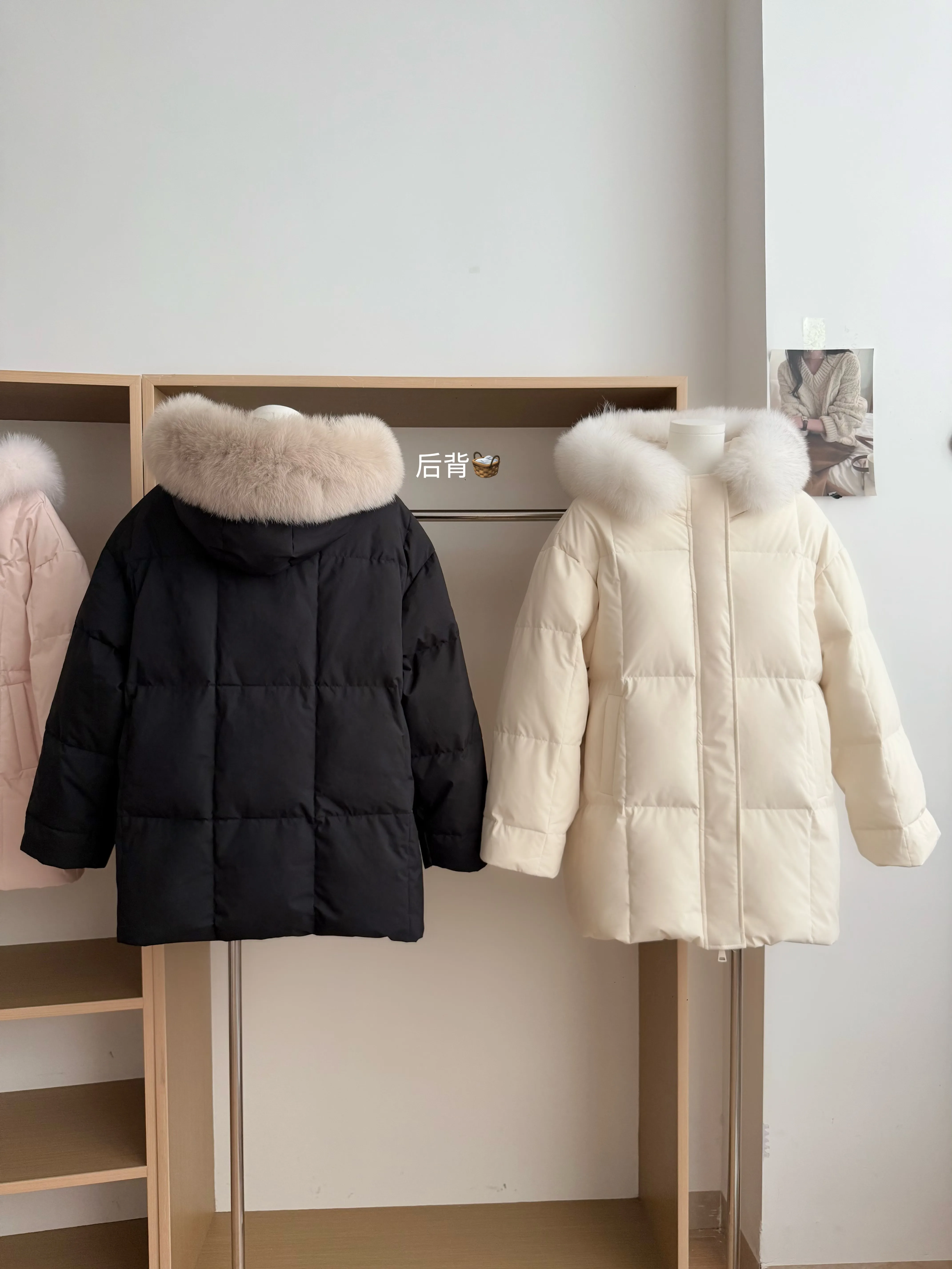 Cappotto da donna autunno inverno finto finale con cappuccio spesso caldo piumino d'anatra bianco da donna tinta unita con cerniera tenere al caldo piumino capispalla