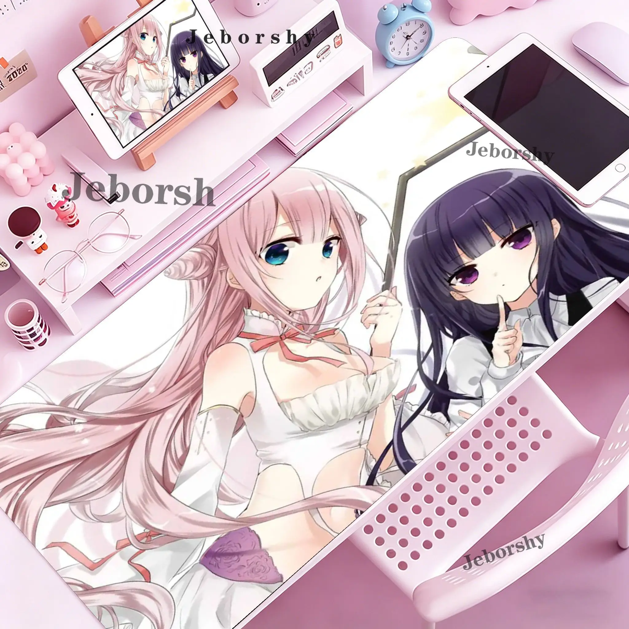 The Magical Girl and the Evil Lieutenant Used to Be Archenemies Computer Gaming accessories Keyboard Desktop Decorate Mat