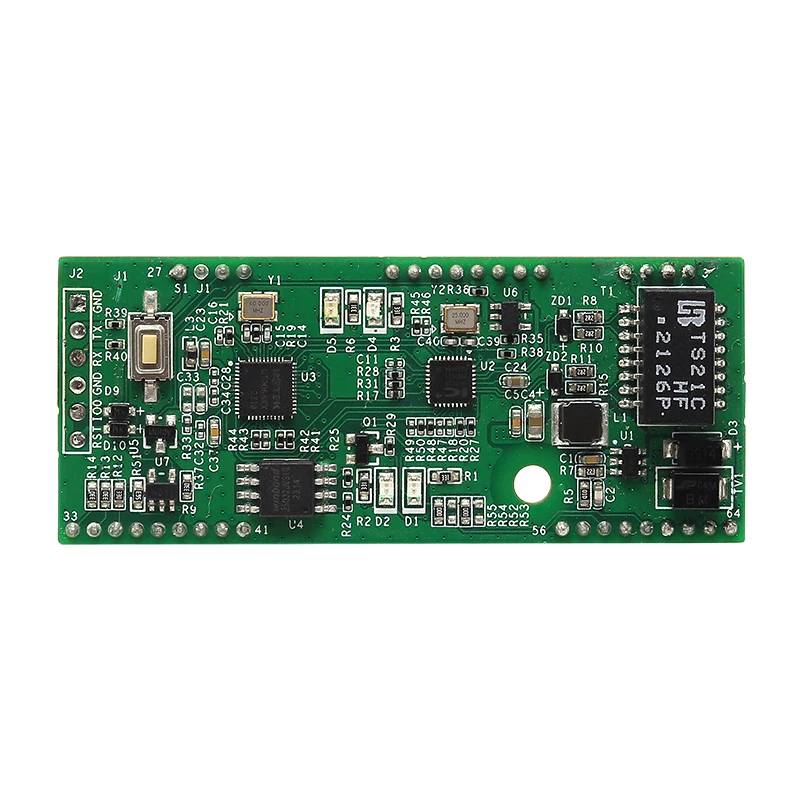 Módulo UOTEK TCP/IP para TTL 3.3V Conversor de módulo de ponte de transmissão de dados transparente bidirecional UT-453
