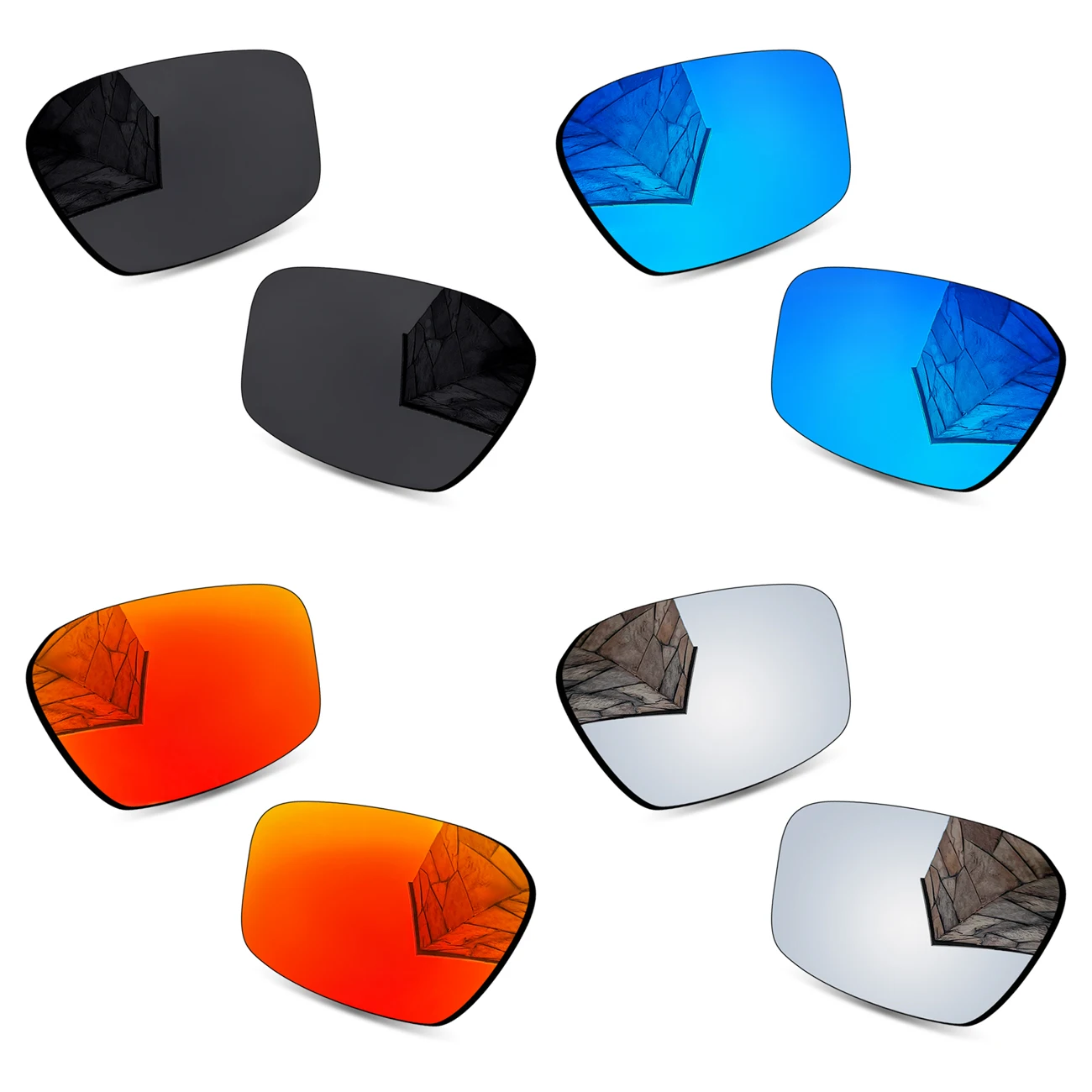

Polarized Replacement Lenses for Oakley Siphon OO9429 64mm Sunglasses - Multiple Choice
