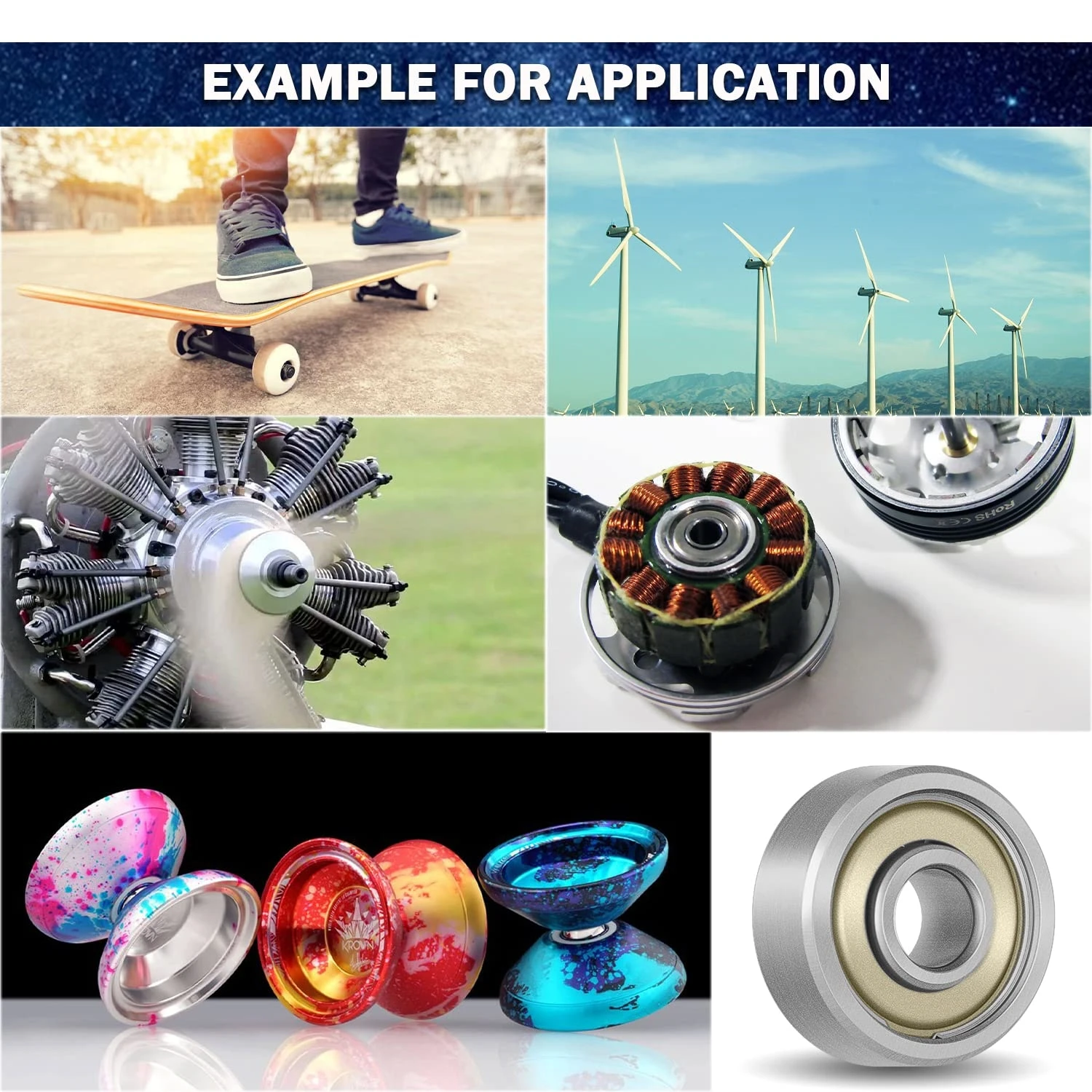 10Pcs/20Pcs 683ZZ Ball Bearing 3mm x 7mm x 3mm High Carbon Steel Z1 Double Shielded Deep Groove Bearings