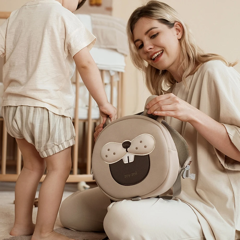 Cartable de Maternelle pour Fille et Garçon, Petit Sac Anti-Perte pour Bébé