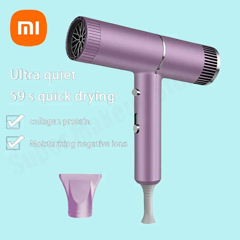 Xiaomi Hair Dryer Fast Drying Professional High Speed Electric Turbine Drying Constant Temperature Design Without Damaging Hair