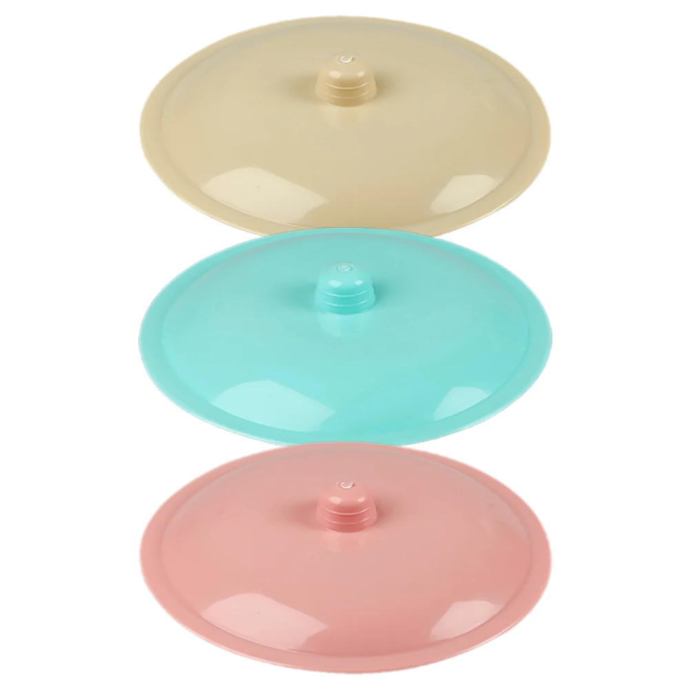 

3Pcs Replacement Spittoon Lid Plastic Durable Chamber Pot Cover Odor Proof for Home Hospital Public Use Chamber Pot Cover