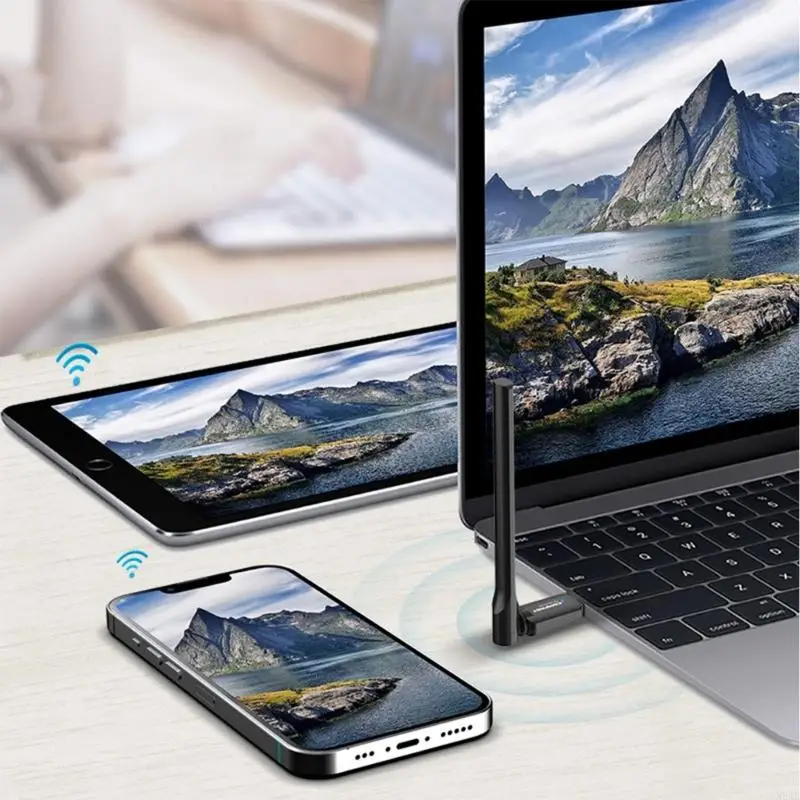 N84B 150MBPS USB Wi-Fi อะแดปเตอร์ 2.4GHz WiFi Dongle Card CF-818N CF-818N