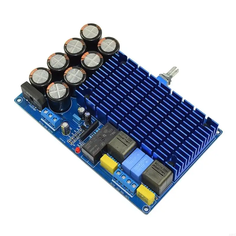HIFI Class D Digital Power Amplifier Board 210W+210W Stereo Audios Amplifier,Mini 2 Channel Amplifier for Passive Speaker