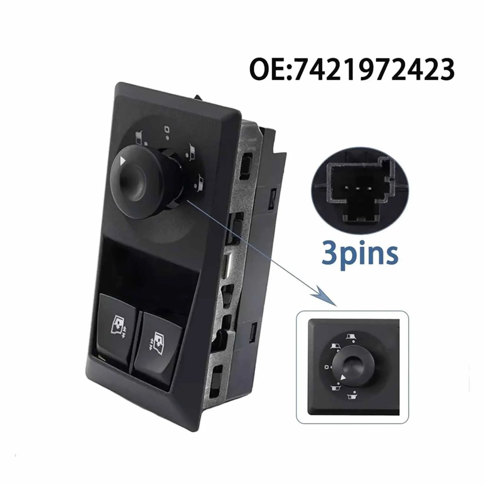 

Car Switch Replacement Door Panel Switch for Renault Trucks 7421972423 7423391509 44T404901