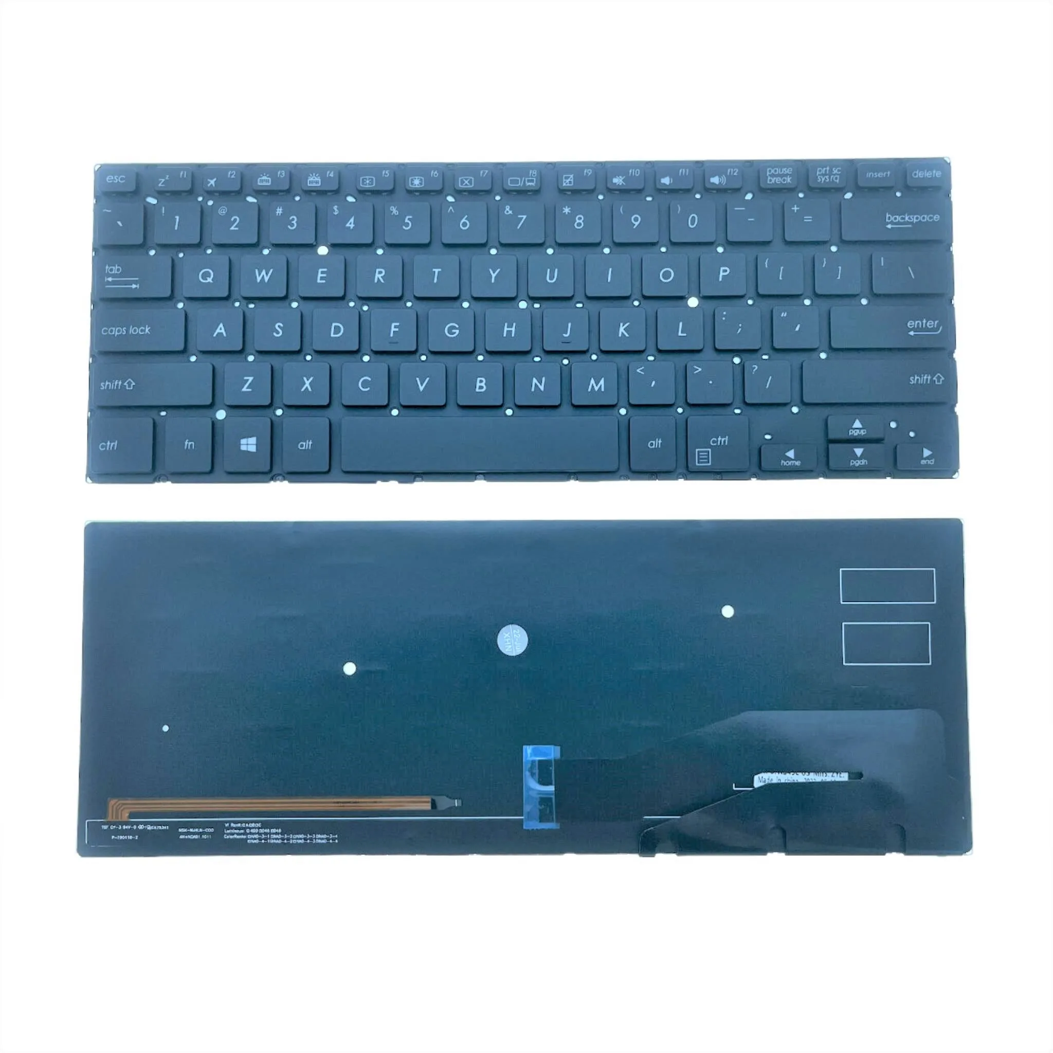 New US Laptop Backlit Keyboard For ASUS VivoBook Flip 14 TP410 TP410U TP410UA TP410UR TP410UA-DH51T TP410UA-DB51T Replacement