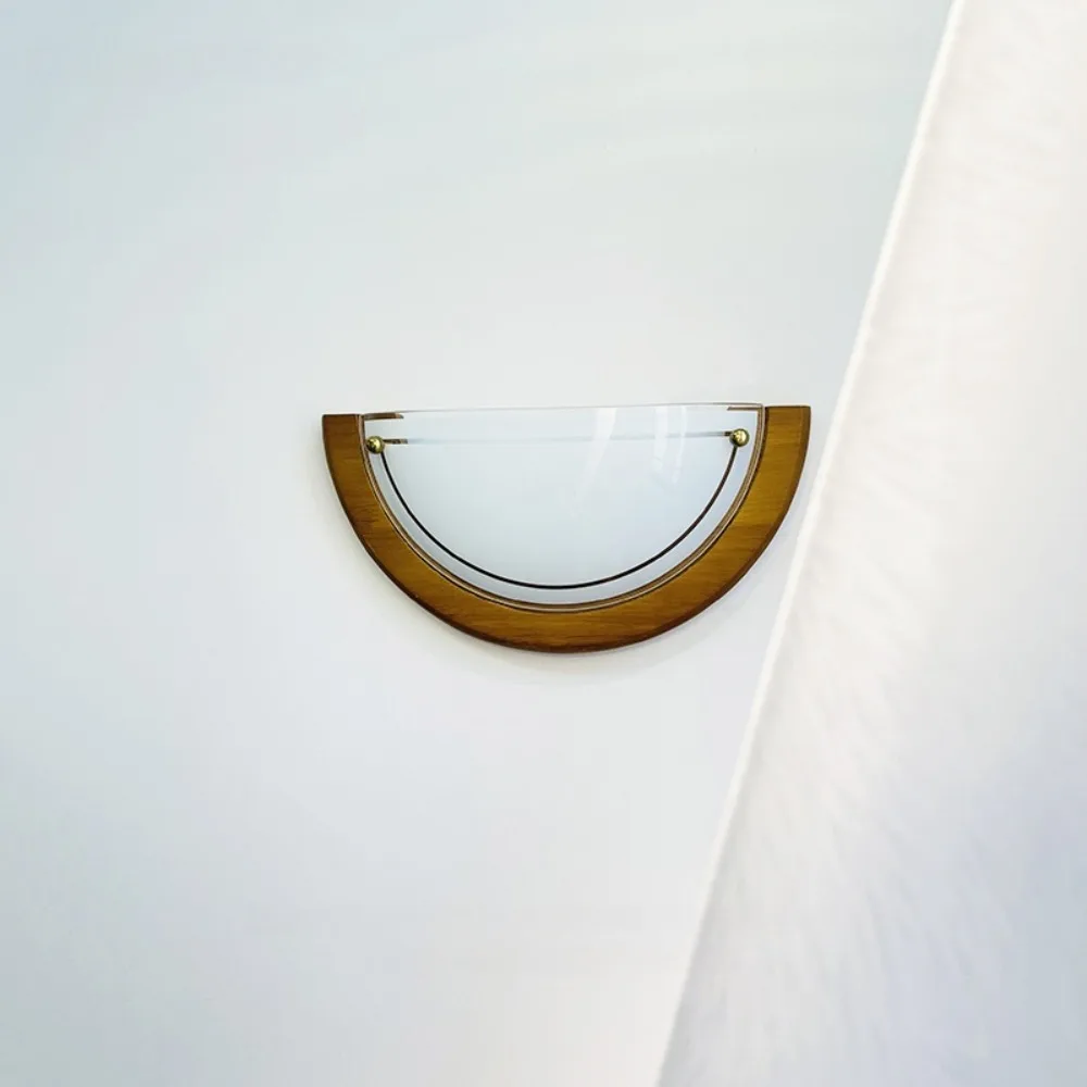 

French Mid-Century Vintage Wall Sconce for Bedroom Headboard,Nordic Retro Staircase&Hallway Ambiance with Premium Entryway Light