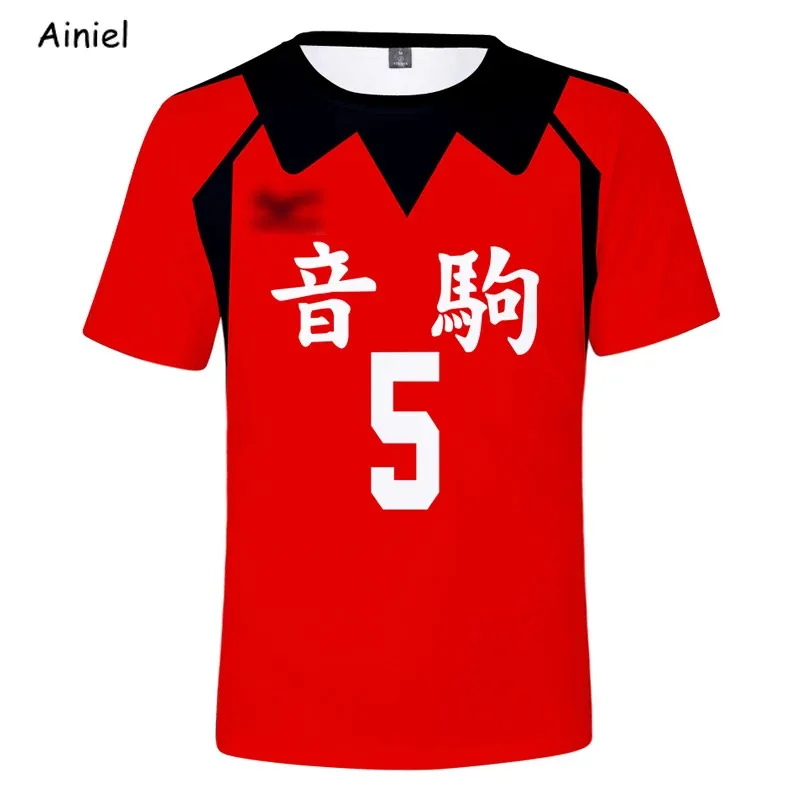 Bear's Den アニメ及川徹ハイキュージャージシャツ日向コスプレバレーボールユニフォーム Tシャツメンズ服トップス Kozum 新 2025