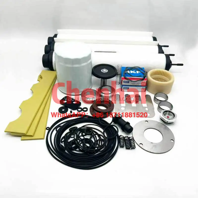 

Комплект для капитального ремонта SV300B, артикул 971464960, изнашиваемые детали с фильтрами, лопатками и уплотнениями для вакуумного насоса