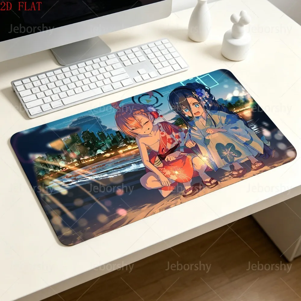 

New Blue Archive Tendo Arisu Large Gaming Mouse Pad Non Slip Rubber Desk Mat Anime Keyboard Pad for Gamer Birthday Gift