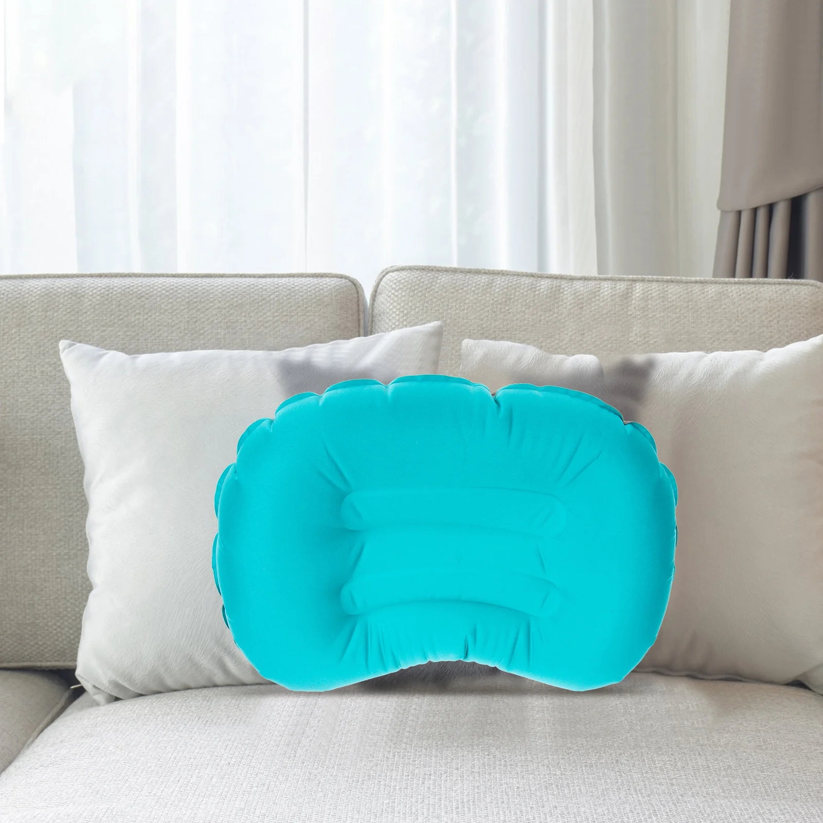 

Inflatable Pillow Premium Portable Camping Pillow for Outdoor Travel Comfortable Neck Support Resting Tool for Office Car Bed