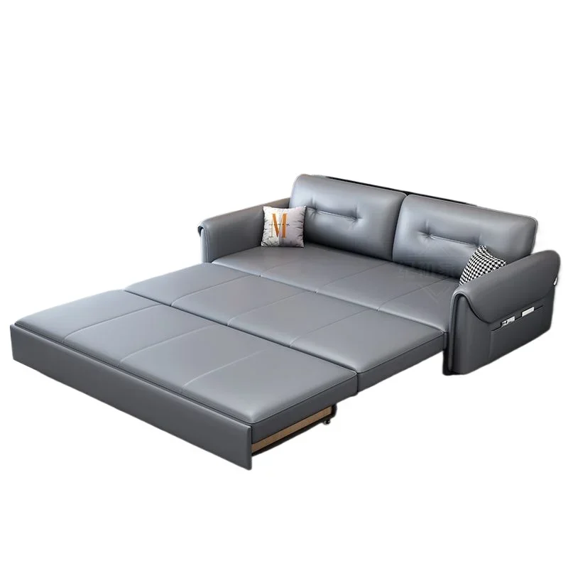 Technology cloth sofa bed folding telescopic