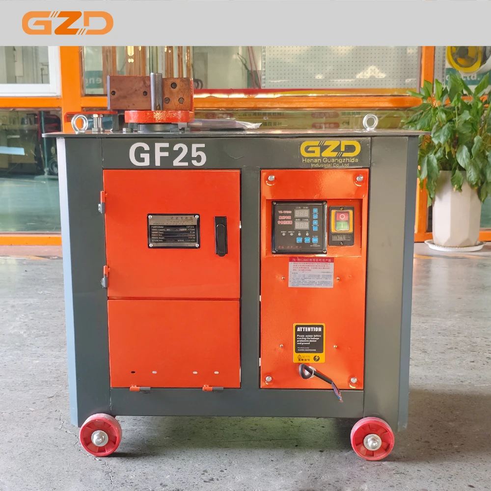 GF25 Round Bar Stirrup Bender Machine Stirrup Bending Machine Rebar Bender