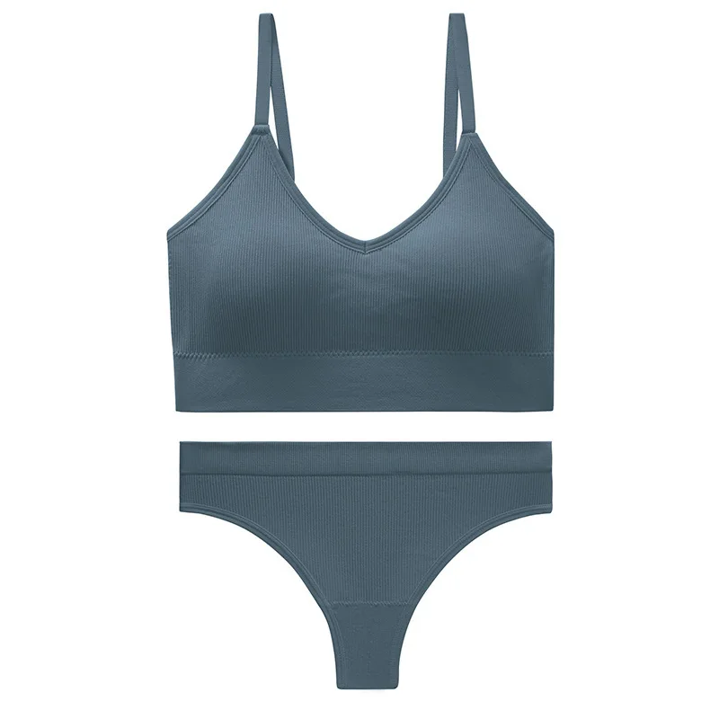 

Sexy Bras For Women Backless Seamless Soft Bras For Women Unwired Sports Female Underwear Set Solid Color Lingeries Sexy Hot