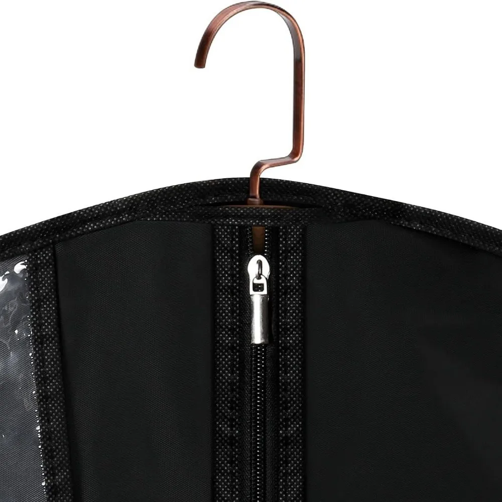 

183cm Wedding Dress Garment Bag Long with Zip Anti-Dust Breathable Garment Bags Thickened Double-layer