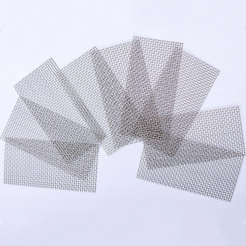 Aquarium Stainless Steel Wire Mesh Pad Aquatic Moss Plants Fixing Holder Landscaping Fish Tank Decoration Aquatic Accessories