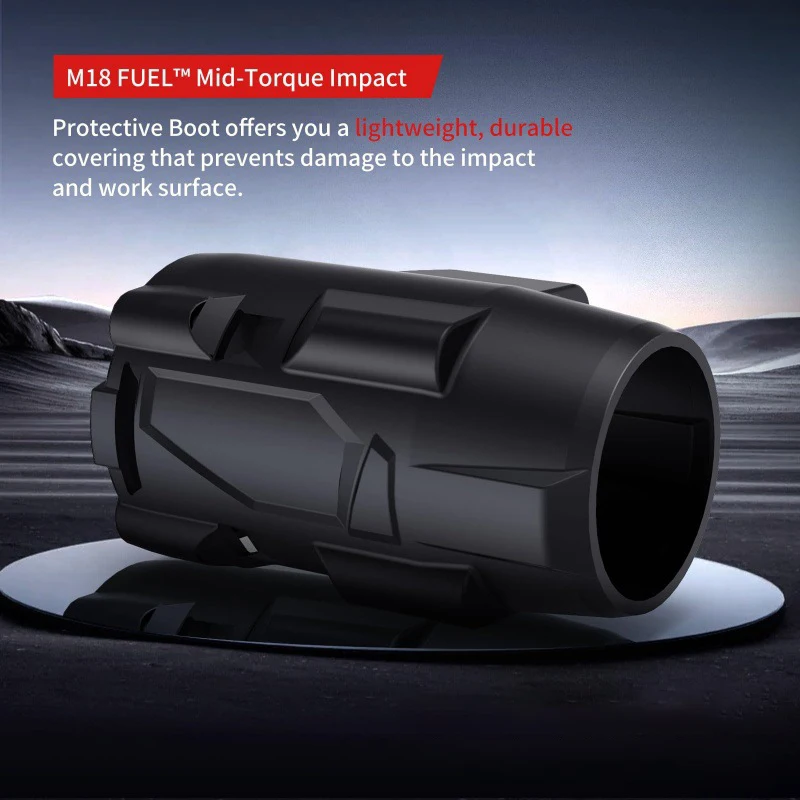 1PCS Rubber 49-16-2967M18 Protective Boot For M18 Fuel 1/2 Inch Torque Impact Wrench 2967-20 Protective Boot For M18