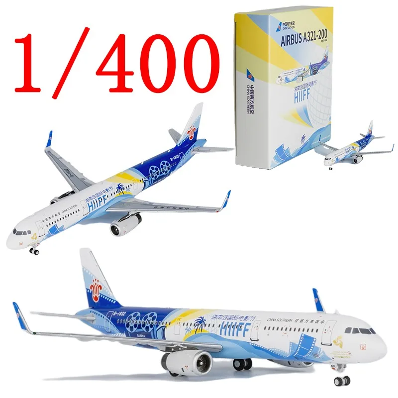 NG Diecast 1/400 مقياس CSN سبيكة طائرة نموذجية CSN A321-200 اللعب مع لعبة طائرة الصبي هدية صندوق