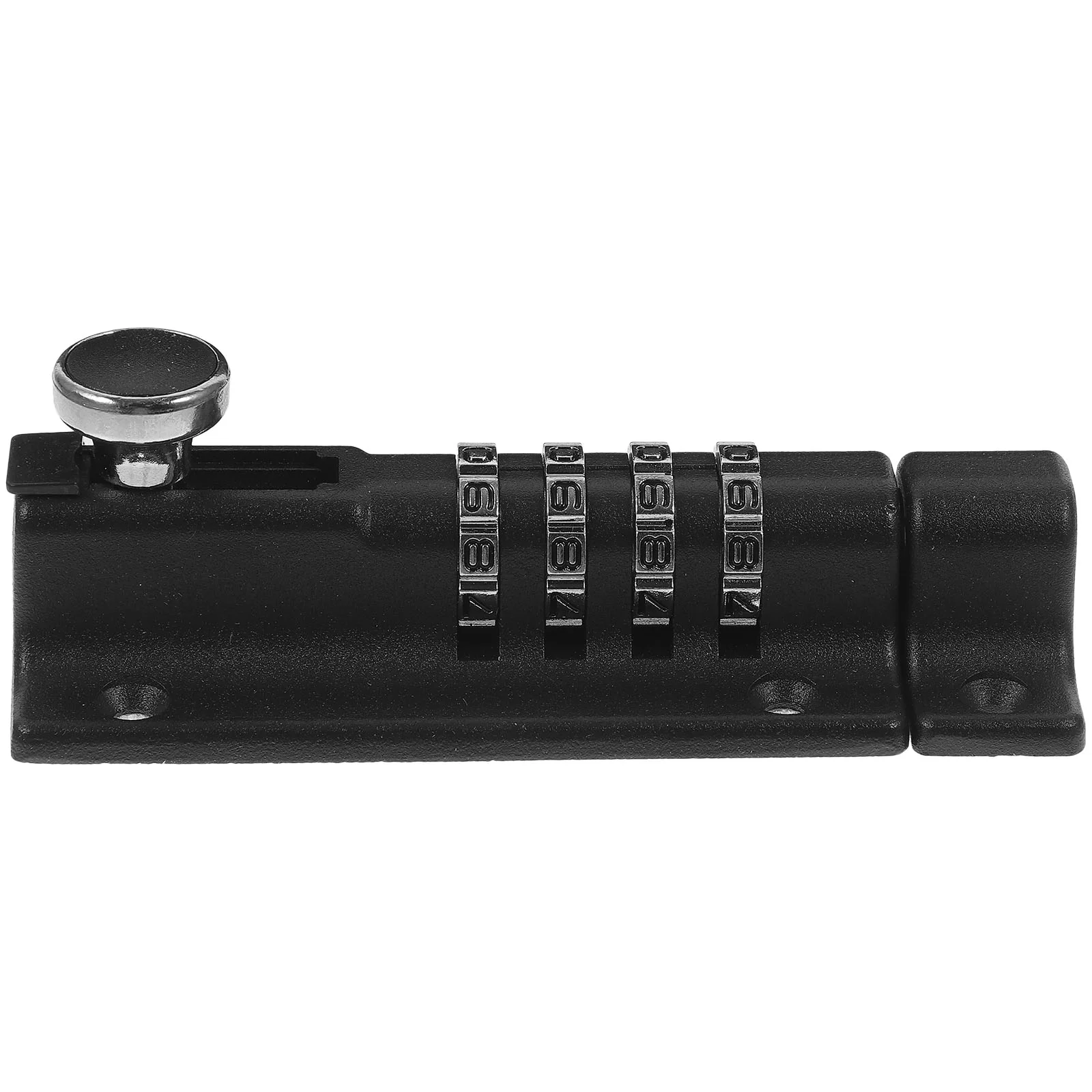 Door Lock Security Gate Lock Keyless Password Door Security Sliding Bolt for Home