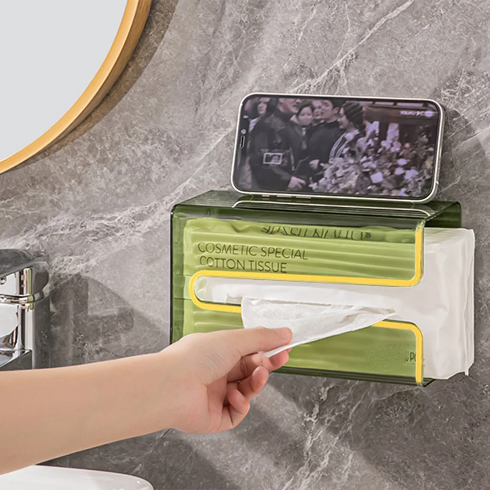 

Настенный держатель для бумажных полотенец ABVC без сверления, органайзер для кухни и ванной комнаты