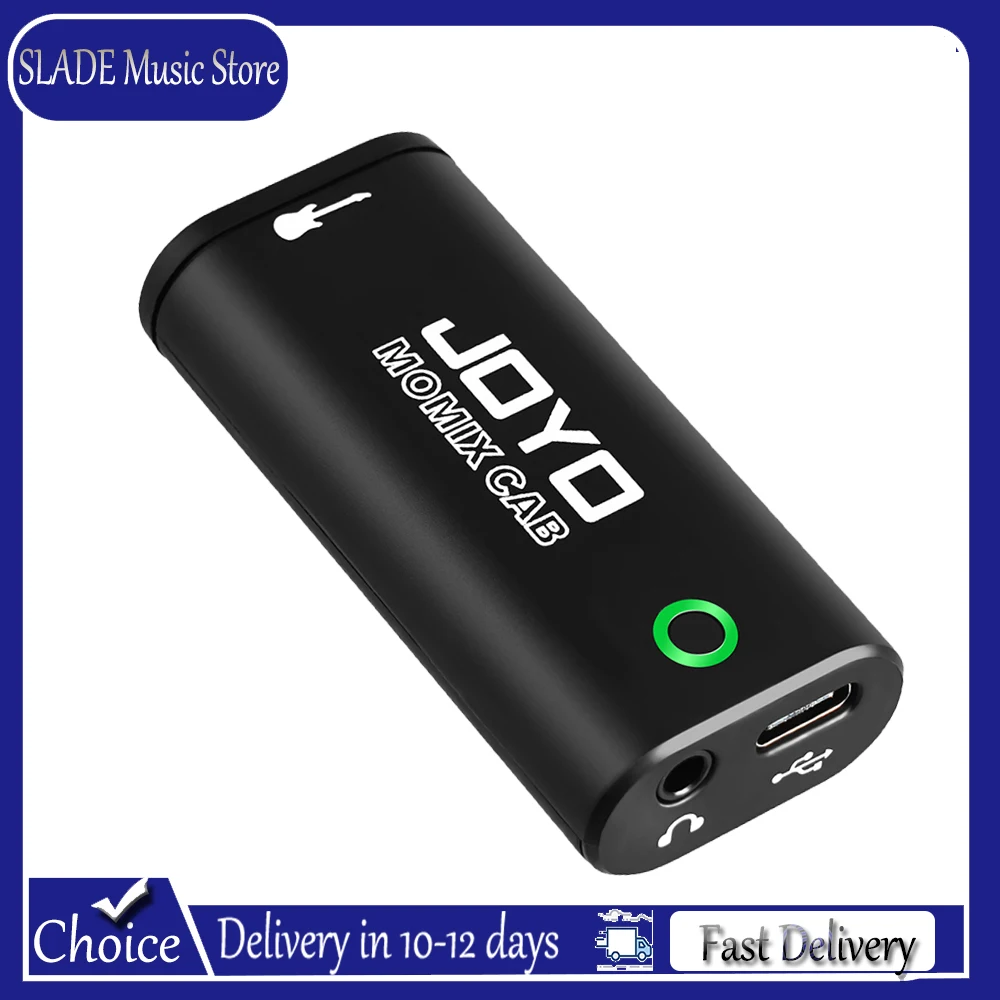 

JOYO MOMIX CAB Mini Audio Mixer Guitar Sound Card USB Audio Interface Stereo Output for Guitar/Bass Smartphone PC Live Streaming