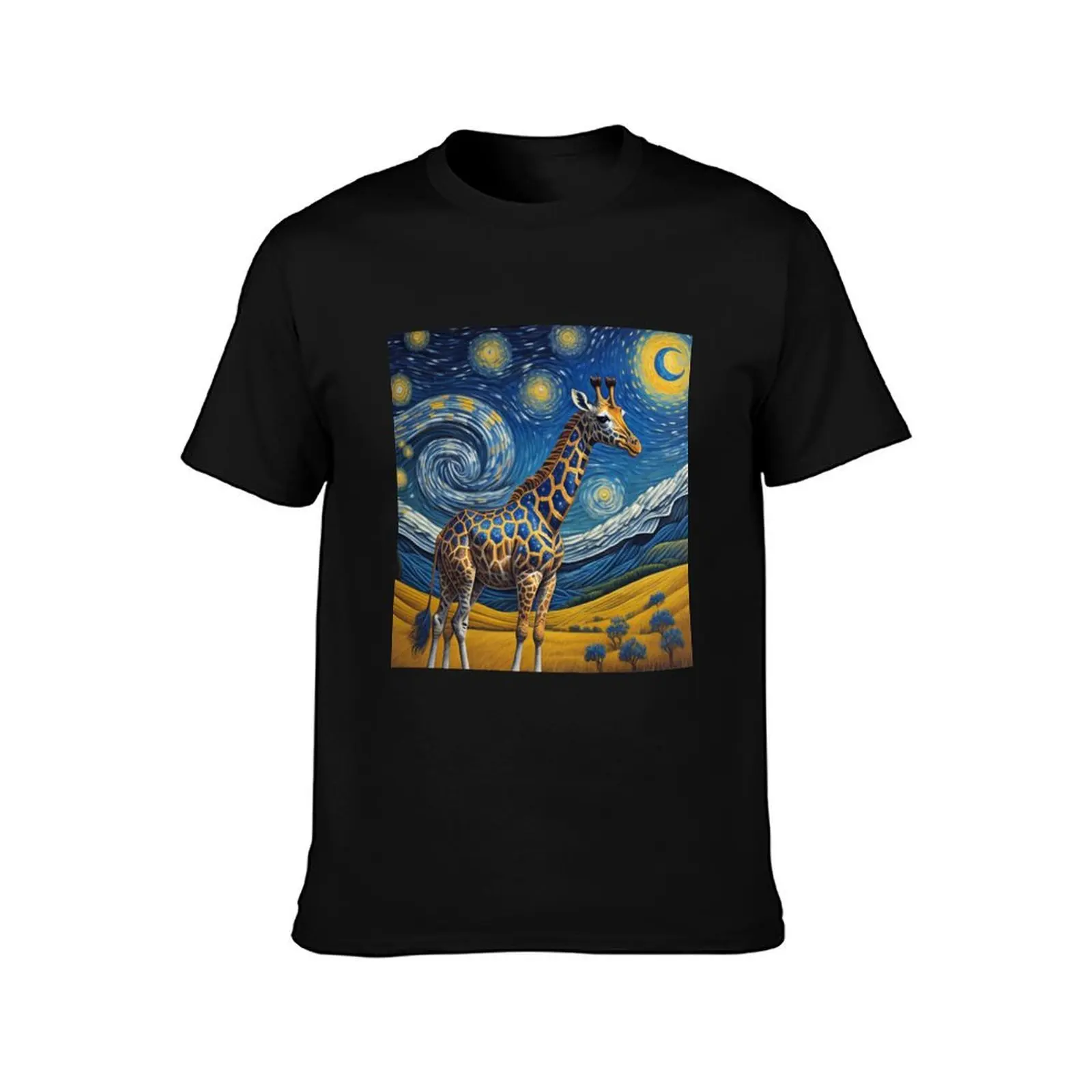 Stellar Heights T-Shirt Fashion Pattern Printed Tee Shirt T-Shirt