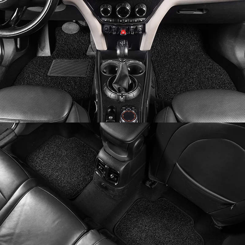

Custom Car Floor Mats Wire Mat Full Set Carpet Fit For Mini Cooper F54 F55 F56 F57 F60 R50 R52 R53 R55 R56 R57 R60 R61