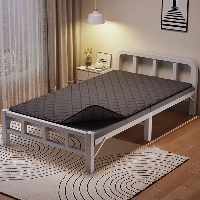Cama de Hotel para apartamento, Cama minimalista de estilo americano, Cama individual moderna, Cama Abatible de alta calidad, muebles de dormitorio