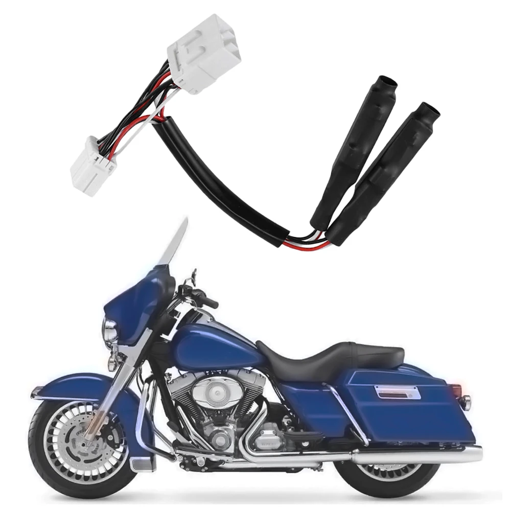 

Motorcycle Turn Signal Lights Equalizer Resistor Plug LED Load Blinker For 1996-2012 Harley Electra Road Street Glides Softail